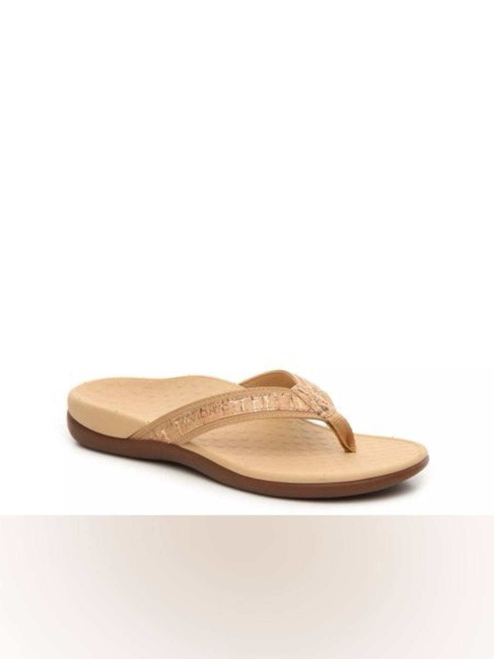 Vionic Tide II Flip Flop - Gold/Cork